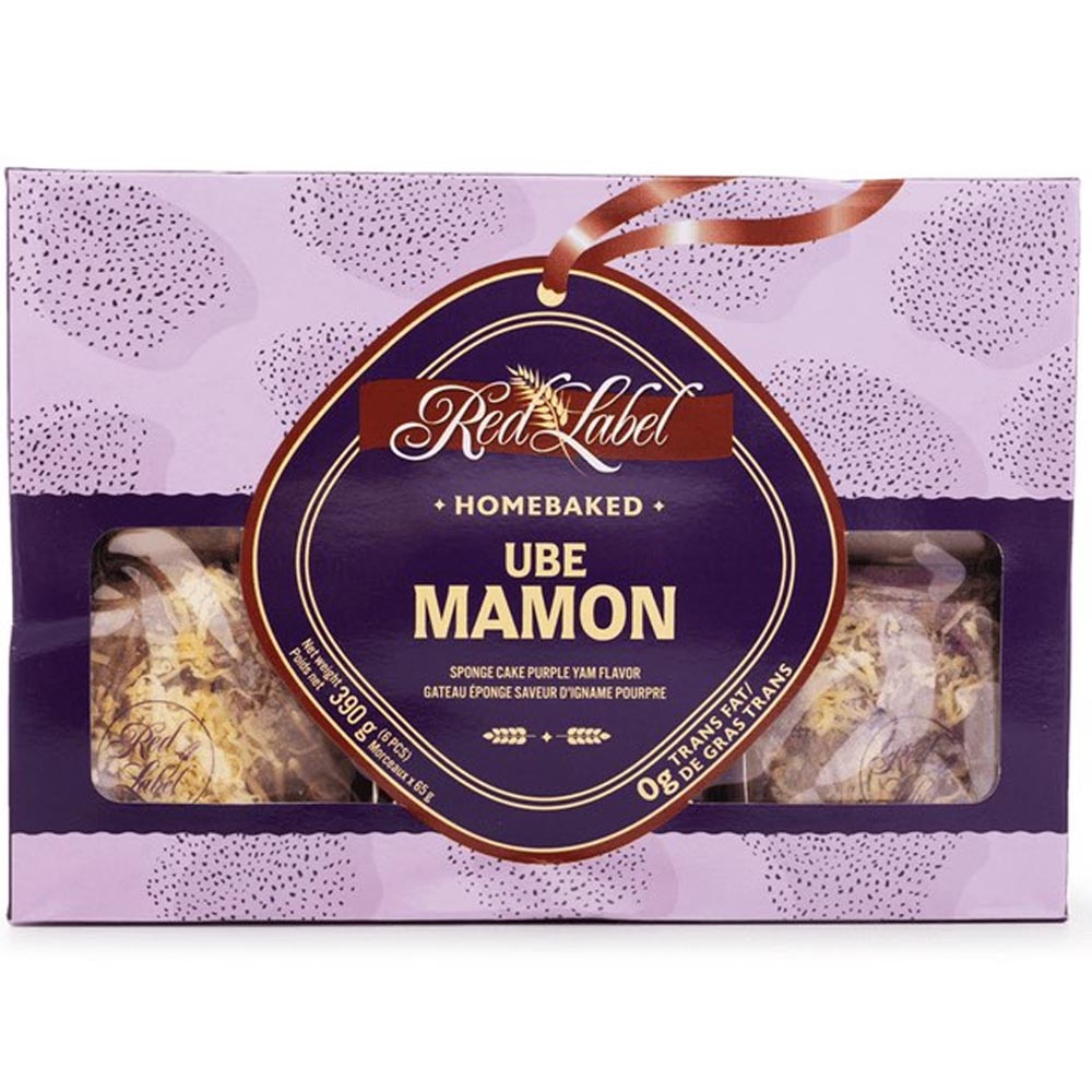 Red Label - Home Baked - UBE Mamon - 390 G