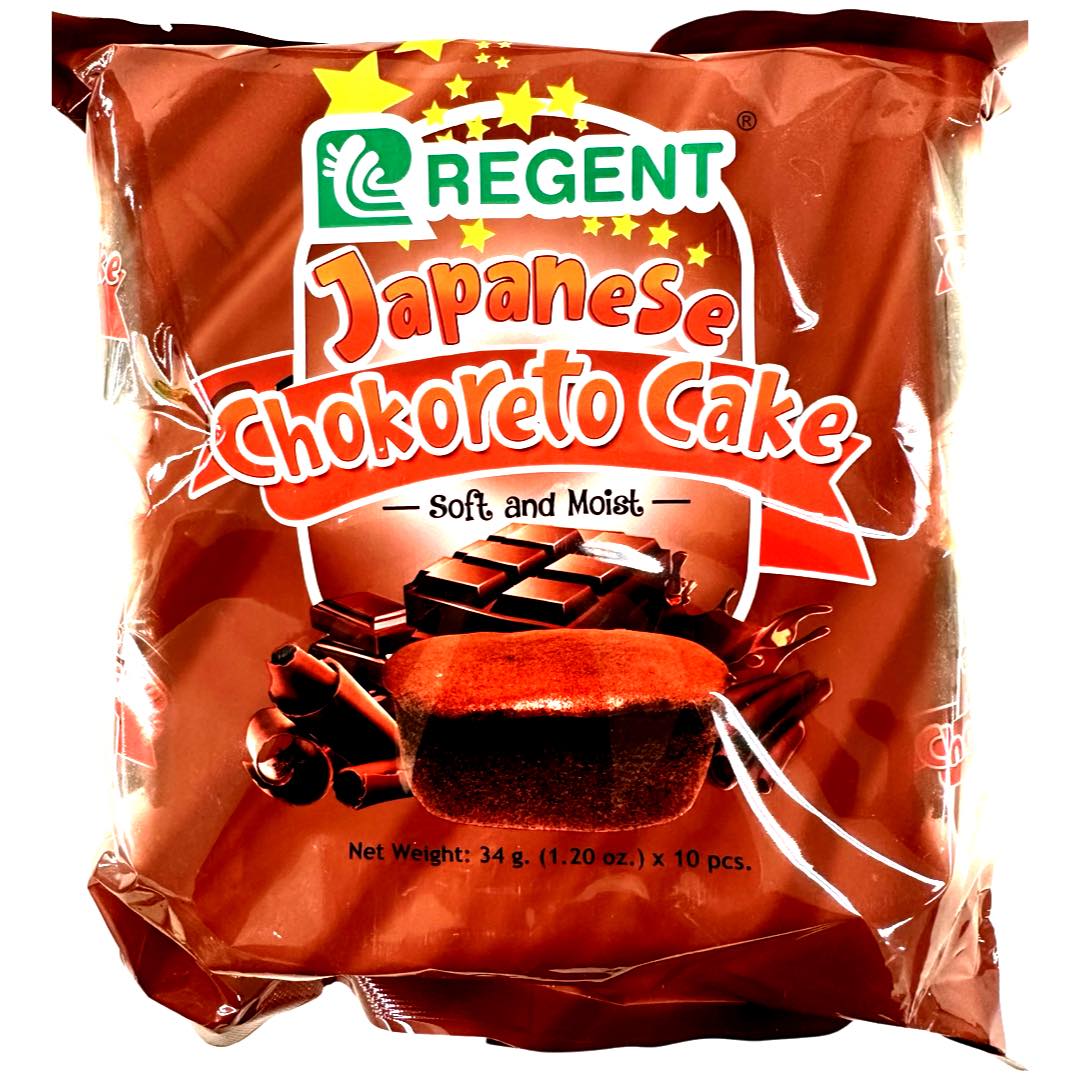 Regent - Japanese Chokoreto Cake - 10 Pieces - 340 G