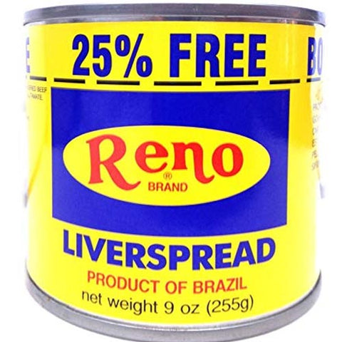 Reno - Liver Spread - 9 OZ - Product of Brazil