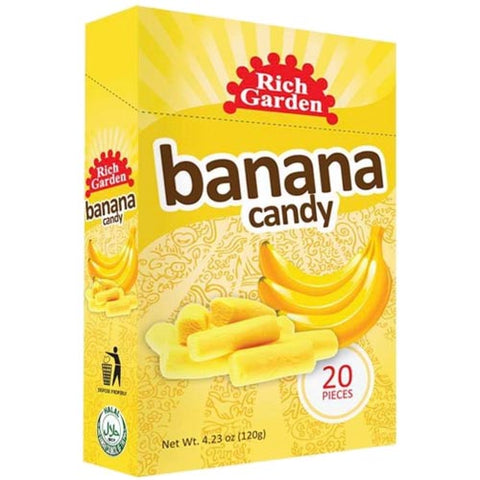 Rich Garden - Banana Candy - 20 Pieces - 120 G
