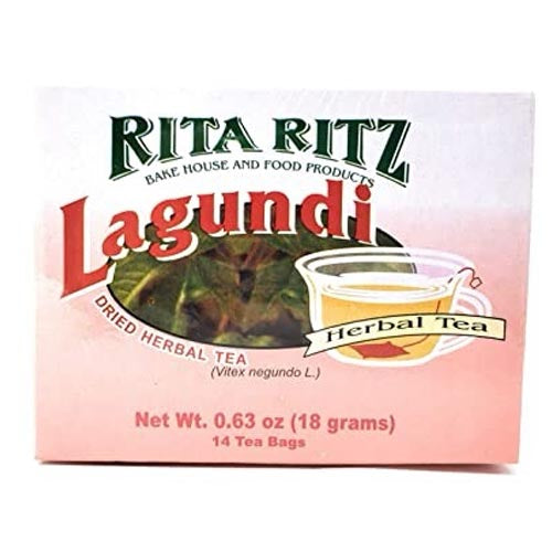 Rita Ritz - Lagundi Dried Herbal Tea - 14 Tea Bags - 18 G