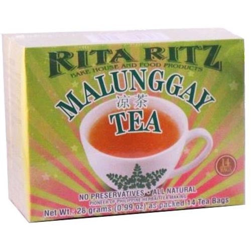 Rita Ritz - Malungay Tea - 14 Tea Bags - 26 G