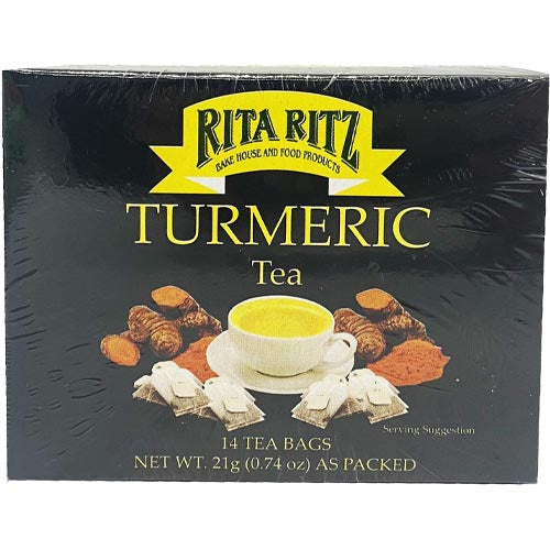 Rita Ritz - Turmeric Tea - 14 Tea Bags - 21 G