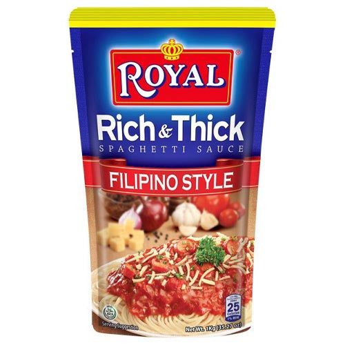 Royal - Rich & Thick - Spaghetti Sauce - Filipino Style - 900G