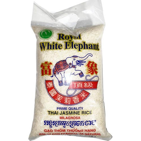 Royal White Elephant Prime Quality Thai Jasmine Rice