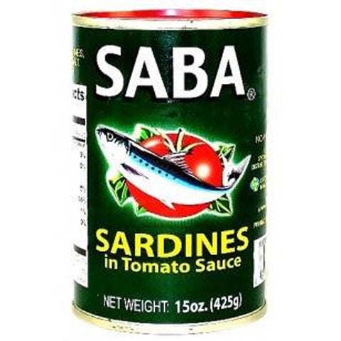 SABA - Sardines in Tomato Sauce (GREEN)