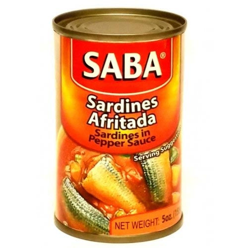 Saba - Sardines Afritada - Sardines in Peppery Sauce  - 155 G