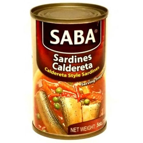 Saba - Sardines Caldereta - Sardines in Spicy Stew Sauce  - 155 G