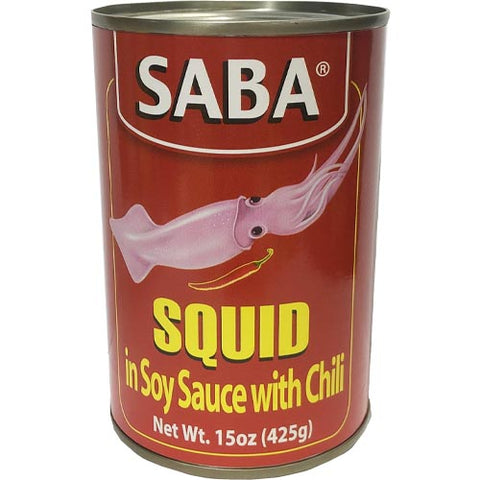 Saba - Squid in Soy Sauce with Chili