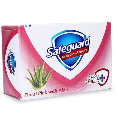 Safeguard - Floral Pink with Aloe - Family Germ Protection - Soap Bar 130g