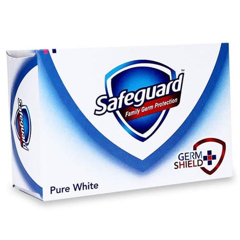 Safeguard - Pure White- Family Germ Protection - Soap Bar (White) - 130g G
