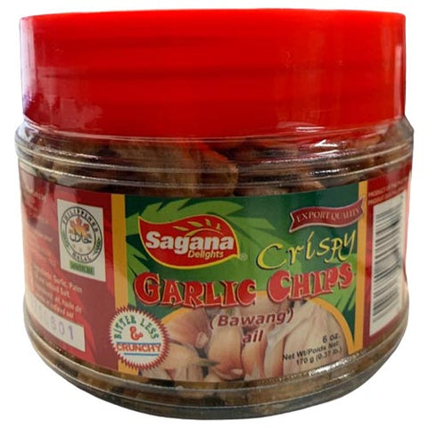 Sagana - Crispy Garlic Chips - Bawang - 6 OZ