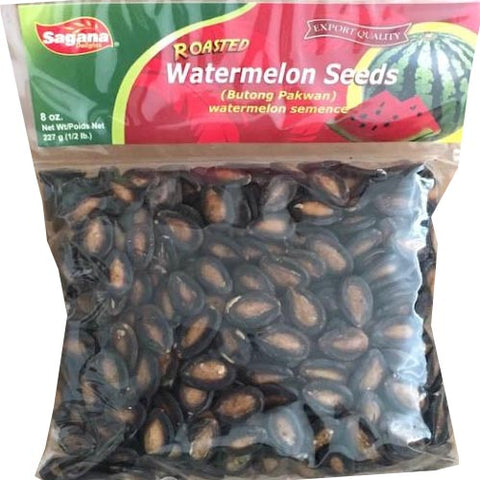 Sagana - Roasted Watermelon Seeds - Butong Pakwan - 8 OZ