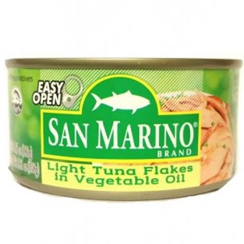 San Marino - Light Tuna Flakes in vegetable Oil - 180 G
