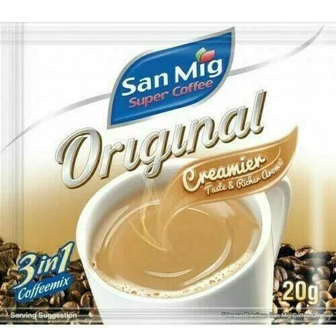 San Mig - Super Coffee - Original - 3 in 1 Coffeemix - 25 Sachets - 425 G