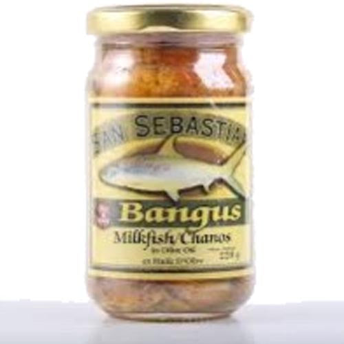 San Sebastian - Bangus in Olive Oil - Milkfish - Hot and Spicy- 230 G