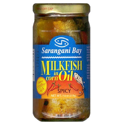 Sarangani Bay - Milkfish in Corn Oil - Spicy 🌶️- 8 OZ