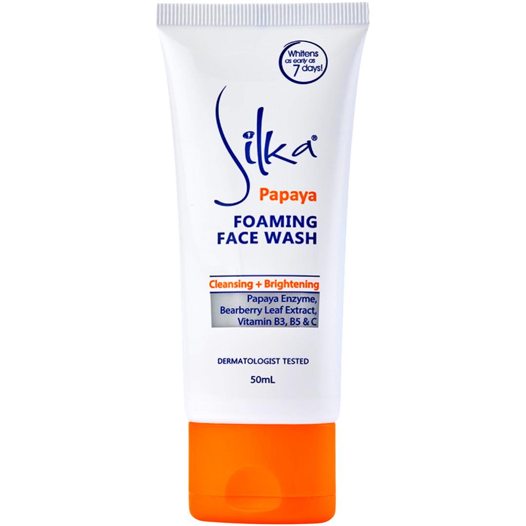 Silka - Foaming Face Wash - Papaya - Cleansing + Brightening - 50 ML