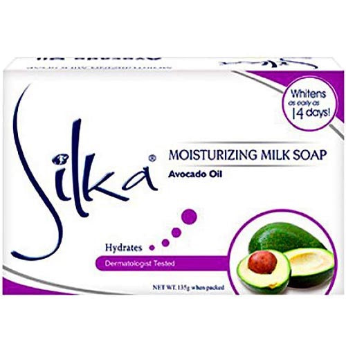 Silka - Moisturizing Milk Soap - Avocado Oil - 135 G