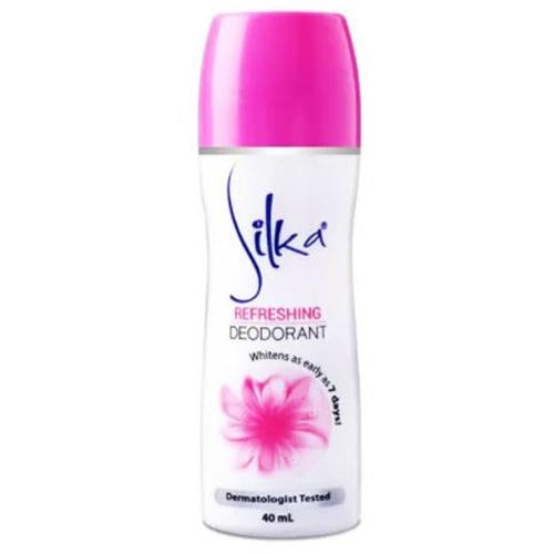 Silka - Smooth & Radiant - Deodorant - 40 ML(Pink)