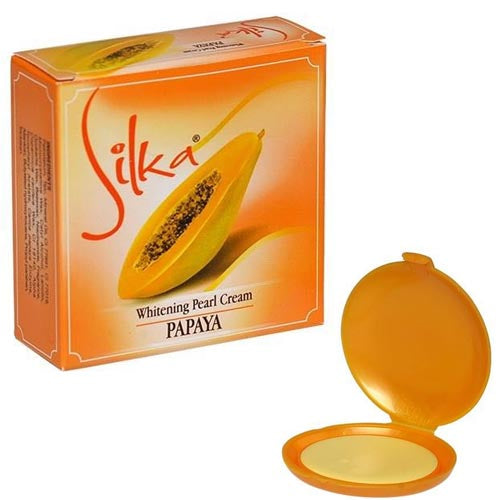 Silka - Whitening Pearl Cream  - Papaya - 8 G