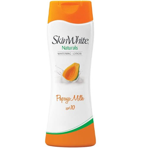 SkinWhite - Naturals - Whitening Lotion - Papaya Milk - SPF 10 - 200 ML
