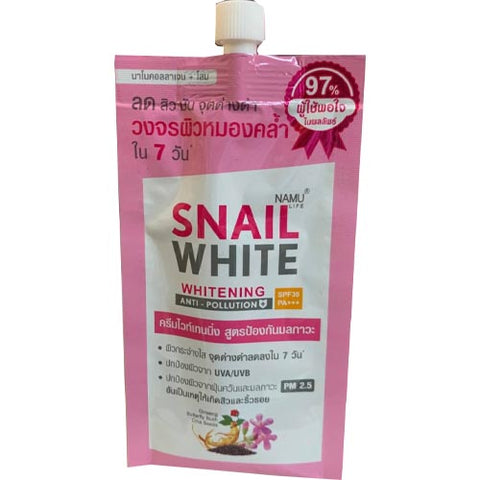 Snail White - Whitening Anti-Pollution Cream - SPF 30 - 1 Sachet - 7 ml