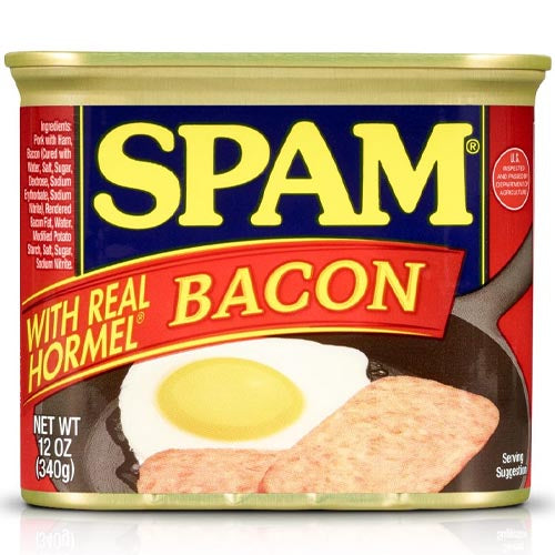 Spam - With Real Hormel Bacon - 12 OZ
