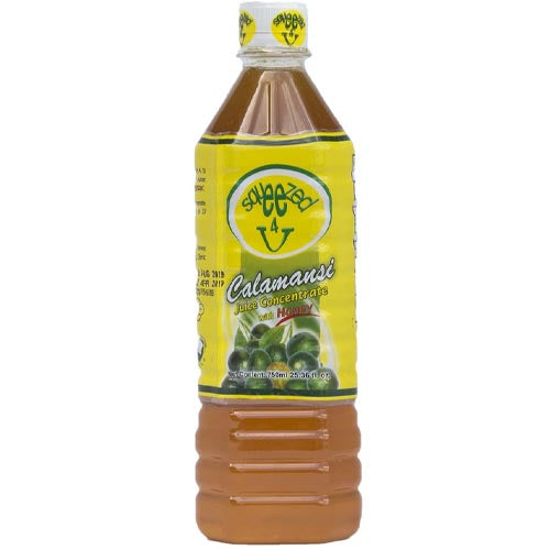 Squeezed 4 U - Philippine Lemon (Calamansi) Juice Drink Concentrate with Honey - 25.36 FL OZ