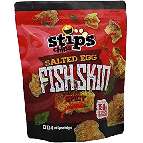 Stips Chips - Salted Egg - Fish Skin - Spicy