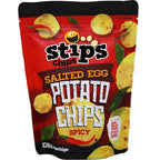 Stips Chips - Salted Egg - Potato Chips Spicy