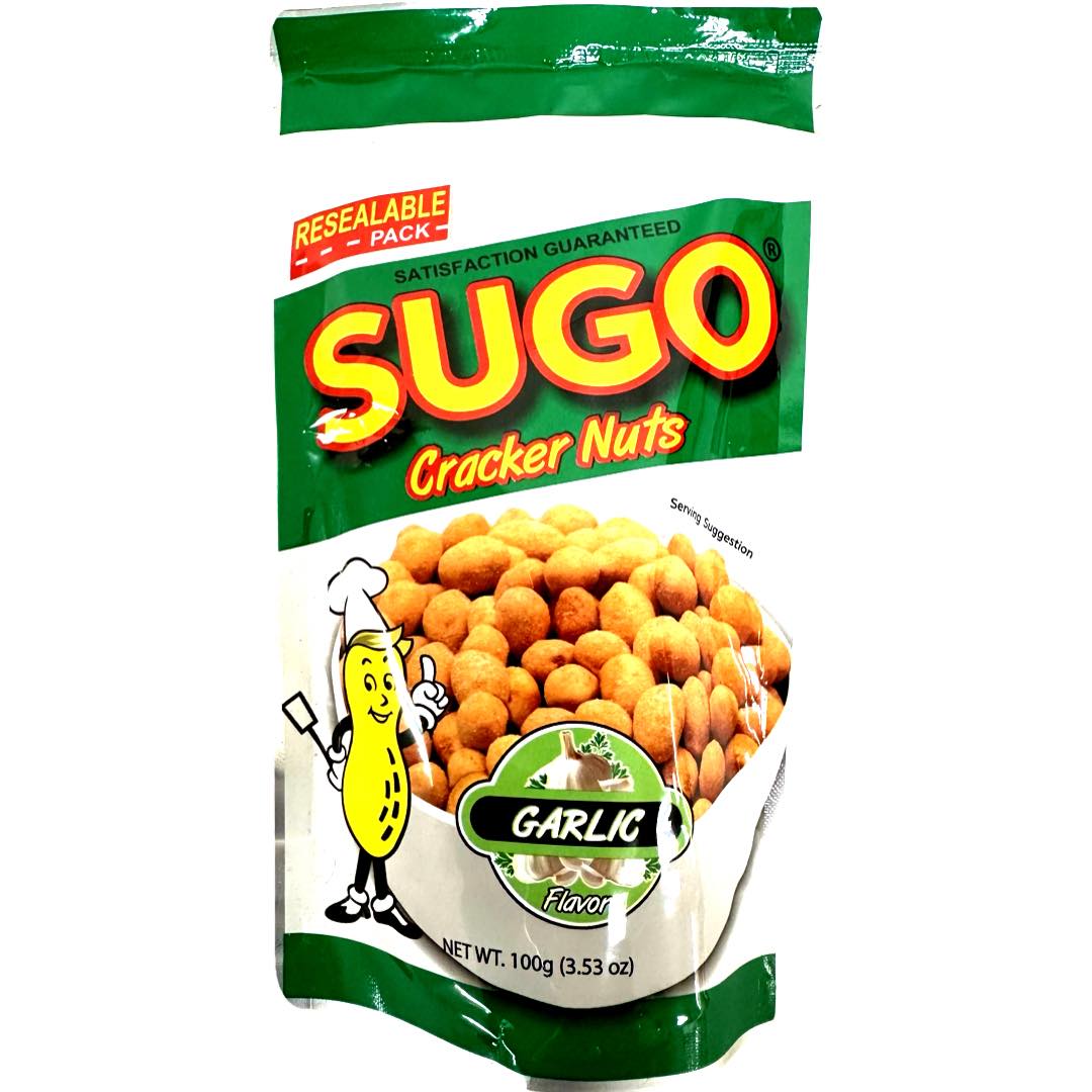 Sugo - Cracker Nuts - Garlic Flavor - 100 G