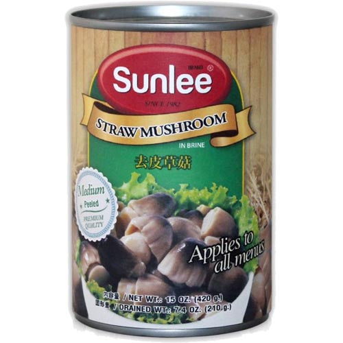 Sunlee Brand - Straw Mushroom in Brine - 15 OZ – Sukli - Filipino