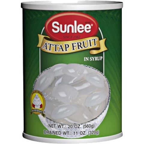 Sunlee Brand - Attap Fruit in Syrup - 20 OZ