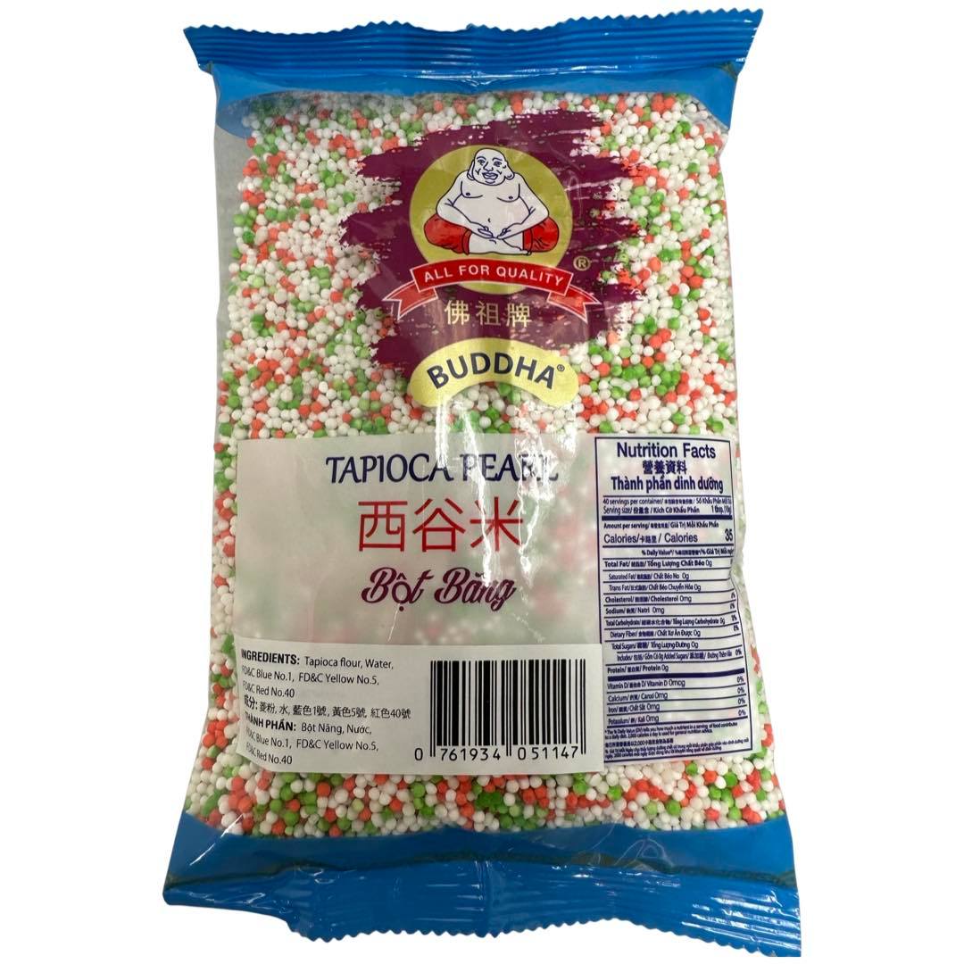 Sunlee Brand - Buddha - Tapioca Pearl - Mixed Color - Small - 14 OZ ...