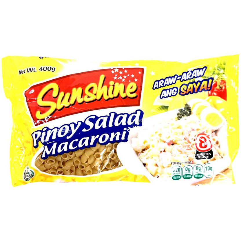 Sunshine - Pinoy Salad Macaroni - 400 G – Sukli - Filipino Grocery ...