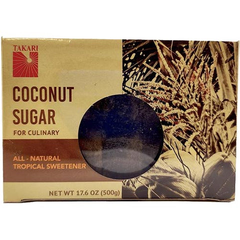 Takari - Coconut Sugar - For Culinary - All Natural - Tropical Sweetener - 17.6 OZ