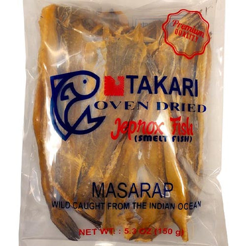Takari - Oven Dried - Jeprox Fish - Smelt Fish - 150 G