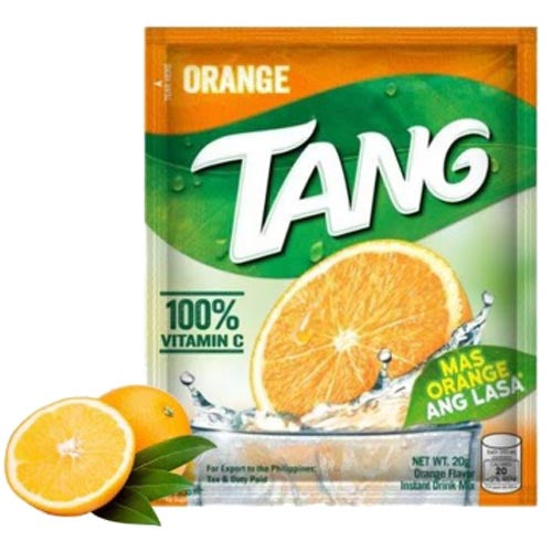Tang -Orange Flavored - Juice Powder Drink Mix - Sachet - 20 G