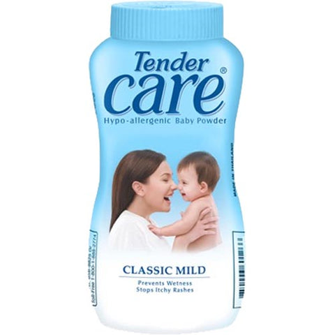 Tender Care - Blue - Classic Mild - Hypo-Allergenic Baby Powder - 100 G