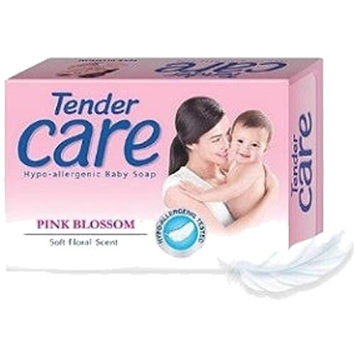 Tender Care - Hypo-Allergenic Baby Soap - Pink Blossom - 115 G