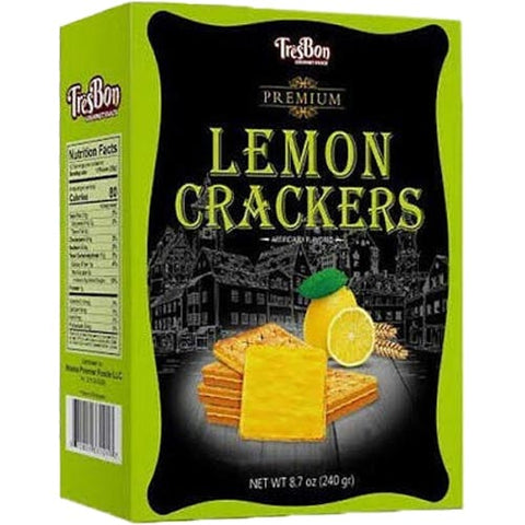 TresBon - Lemon Crackers - Premium - 240 G