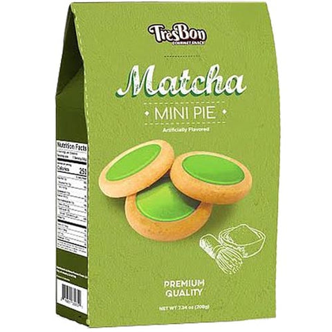 TresBon - Matcha - Mini Pie - Premium Quality - 208 G