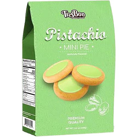 TresBon - Pistachio - Mini Pie - Premium Quality - 208 G