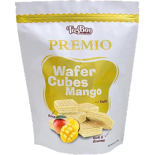 TresBon - Premio - Wafer Cubes Mango - Rich and Creamy - 8.5 OZ