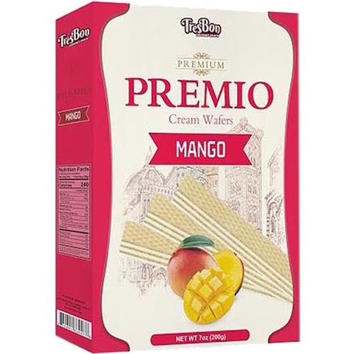TresBon - Premium - Premio - Cream Wafers - Mango - 200 G