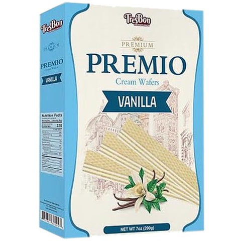 TresBon - Premium - Premio - Cream Wafers - Vanilla - 200 G