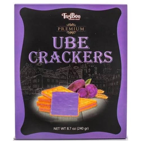TresBon - UBE Crackers - Premium - 240 G