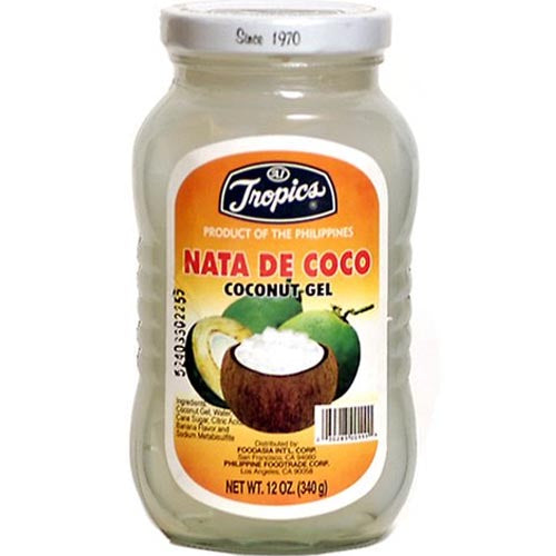 Tropics - Nata De Coco (Coconut Gel) - White - 12 OZ