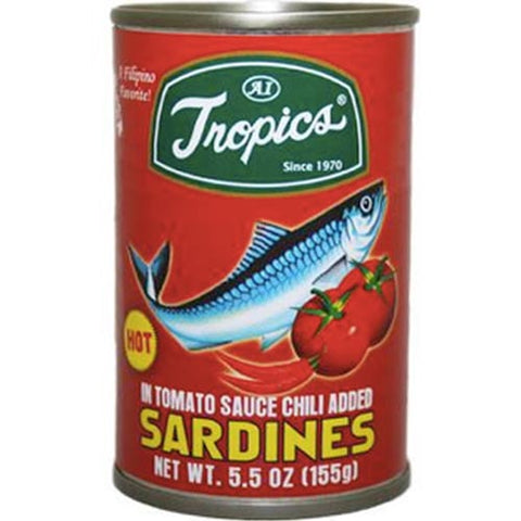 Tropics - Sardines in Tomato Sauce with Chili 🌶️